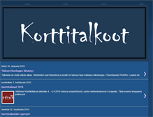 Tablet Screenshot of korttitalkoot.blogspot.com