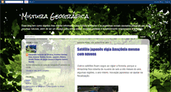 Desktop Screenshot of misturageografica.blogspot.com