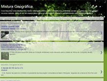 Tablet Screenshot of misturageografica.blogspot.com