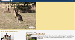 Desktop Screenshot of missingafewroos.blogspot.com