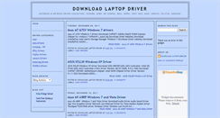 Desktop Screenshot of driverlaptops.blogspot.com