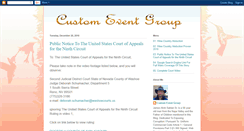 Desktop Screenshot of customeventgroup2.blogspot.com