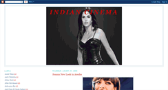 Desktop Screenshot of indiacinema4u.blogspot.com