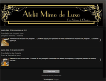 Tablet Screenshot of mimodeluxo.blogspot.com