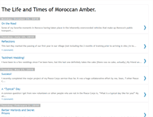 Tablet Screenshot of moroccanamber.blogspot.com