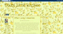 Desktop Screenshot of nadskitchen.blogspot.com