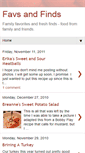 Mobile Screenshot of favsandfinds.blogspot.com