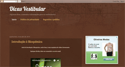 Desktop Screenshot of dicasvest.blogspot.com