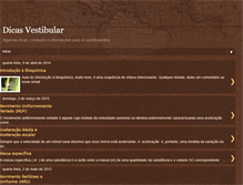 Tablet Screenshot of dicasvest.blogspot.com