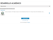 Tablet Screenshot of desarrolloacademico1301regionactopan.blogspot.com
