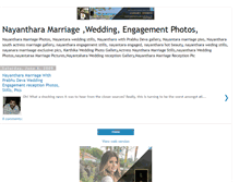 Tablet Screenshot of nayantharamarriagephotos.blogspot.com