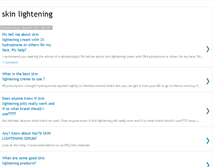 Tablet Screenshot of 2skin-lightening.blogspot.com