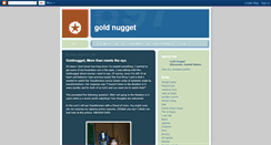 Desktop Screenshot of goldnugget.blogspot.com