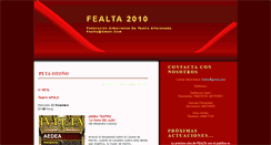 Desktop Screenshot of fealta2010.blogspot.com