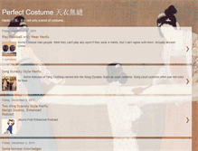 Tablet Screenshot of perfectcostume.blogspot.com