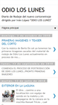 Mobile Screenshot of odioloslunescortometraje.blogspot.com