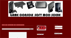 Desktop Screenshot of gameconsolesoftmodscene.blogspot.com