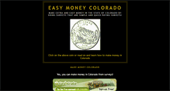 Desktop Screenshot of colorado-money-survey.blogspot.com