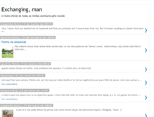 Tablet Screenshot of exchangingman.blogspot.com