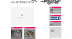 Desktop Screenshot of galleryjanasunjana.blogspot.com