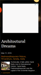 Mobile Screenshot of myarchitecturaldreams.blogspot.com