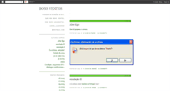 Desktop Screenshot of bomvento.blogspot.com