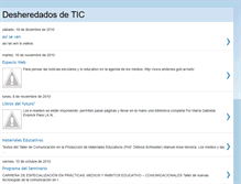 Tablet Screenshot of desheredadosdetics.blogspot.com