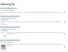 Tablet Screenshot of following-flo.blogspot.com