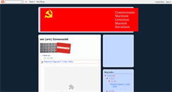 Desktop Screenshot of communistae.blogspot.com