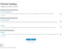 Tablet Screenshot of femmecouteau.blogspot.com