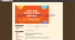 Desktop Screenshot of caerberusongcompositions.blogspot.com