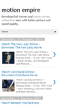 Mobile Screenshot of motion-empire.blogspot.com