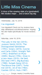 Mobile Screenshot of littlemisscinema.blogspot.com