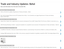 Tablet Screenshot of boholupdates.blogspot.com