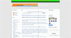 Desktop Screenshot of indianmarketinvestmentideas.blogspot.com
