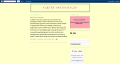 Desktop Screenshot of cartoesartesanaisfrances.blogspot.com