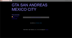 Desktop Screenshot of gta-michoacan.blogspot.com