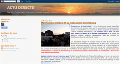 Desktop Screenshot of actudirecte.blogspot.com