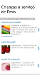Mobile Screenshot of criancasaservicodedeus.blogspot.com