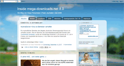 Desktop Screenshot of inside-megadownloads.blogspot.com