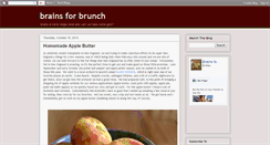 Desktop Screenshot of brains4brunch.blogspot.com