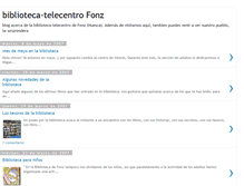 Tablet Screenshot of fonzbibliotecatelecentro.blogspot.com