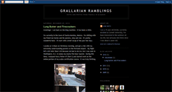 Desktop Screenshot of grallarianramblings.blogspot.com