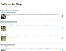 Tablet Screenshot of grallarianramblings.blogspot.com