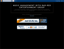 Tablet Screenshot of bregmusicmanagement.blogspot.com