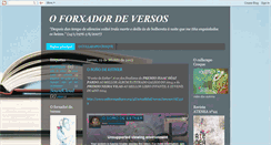 Desktop Screenshot of forxadordeversos.blogspot.com