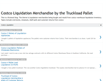 Tablet Screenshot of costcoliquidation.blogspot.com