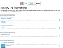 Tablet Screenshot of make-my-trip-international.blogspot.com