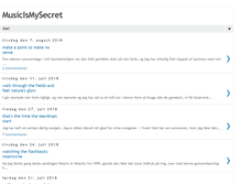 Tablet Screenshot of musicismysecret.blogspot.com