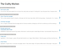 Tablet Screenshot of craftykitchenrecipes.blogspot.com